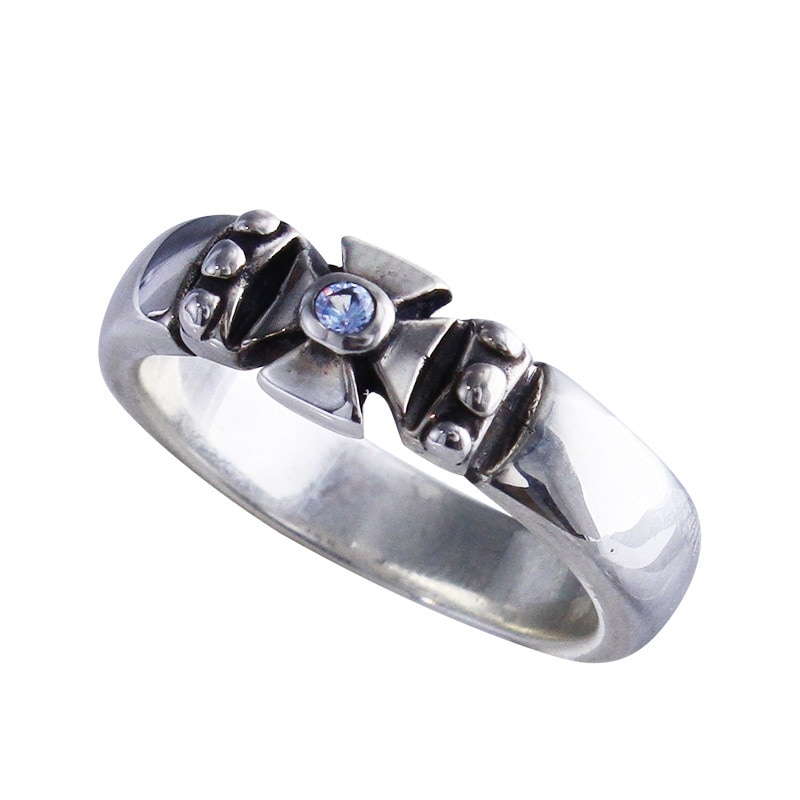 SINGLE FORMEE RING WITH CZ | リング | トラヴィスワーカーオンライン