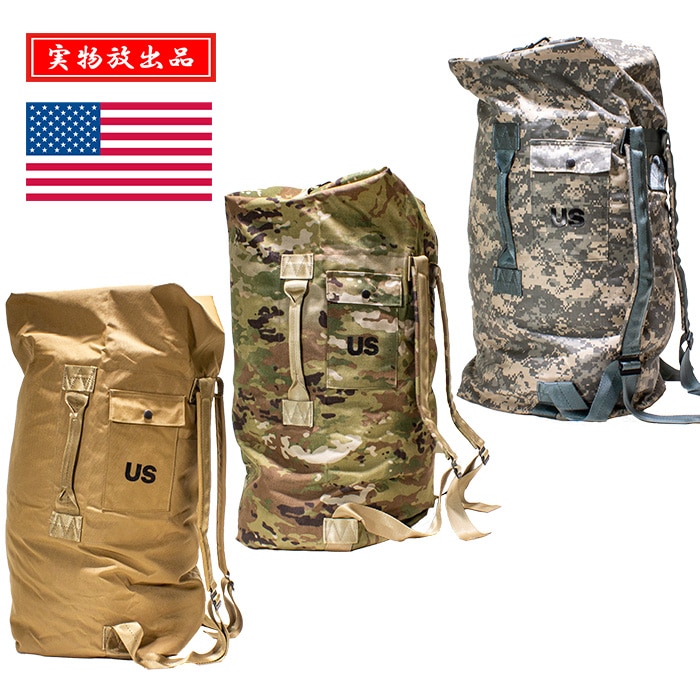 mit.G　米軍　トランスポートダッフルバック　実物 MILITARY（ミリタリー） 実物 USED 米軍 トランスポート ダッフル