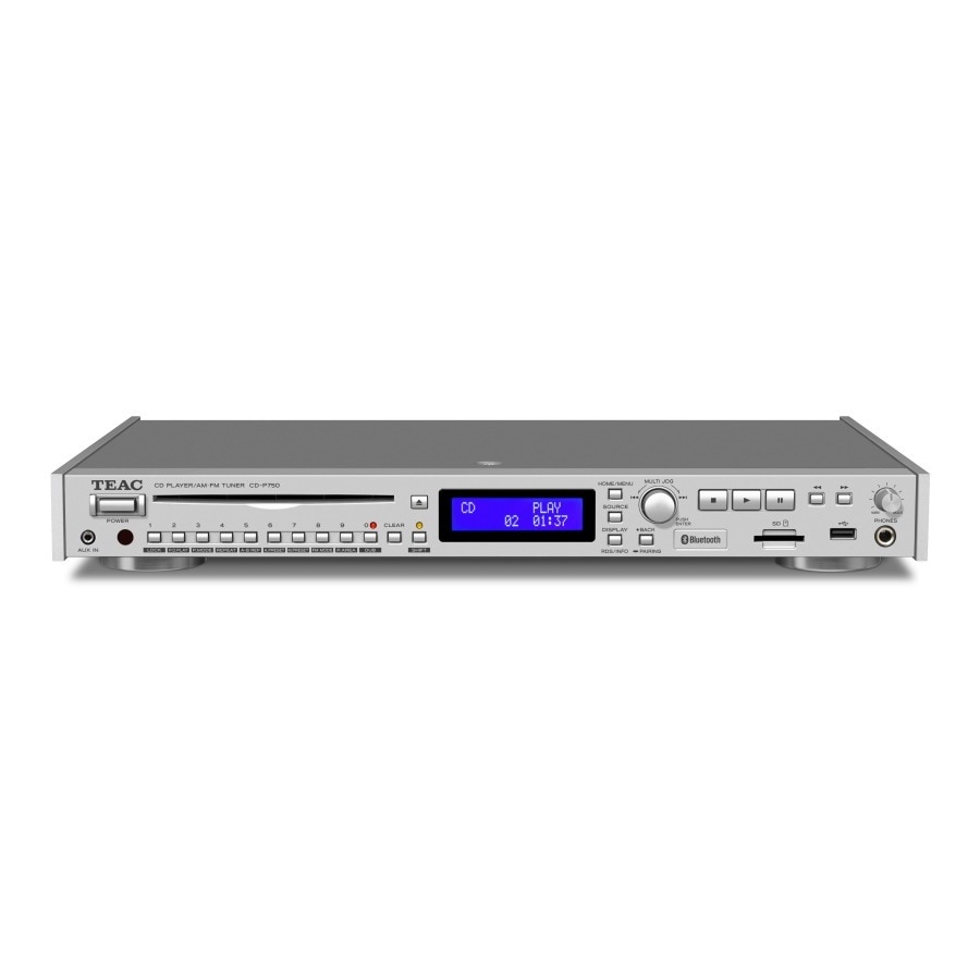 CD-P750 Bluetooth/AM・FMチューナー搭載CD/SD/USBプレーヤー TEAC