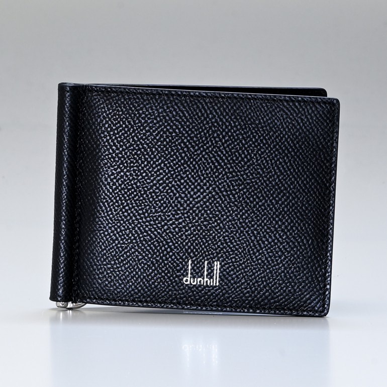 ダンヒル dunhill 財布 メンズ マネークリップ 二つ折り財布 札ばさみ