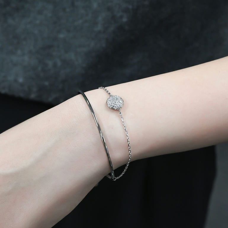 スワロフスキー SWAROVSKI ブレスレット Meteora クリア 5683447
