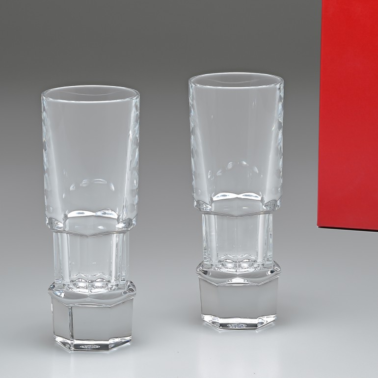 バカラ Baccarat グラス アビス ABYSSE ウォッカ ショットグラス ペア