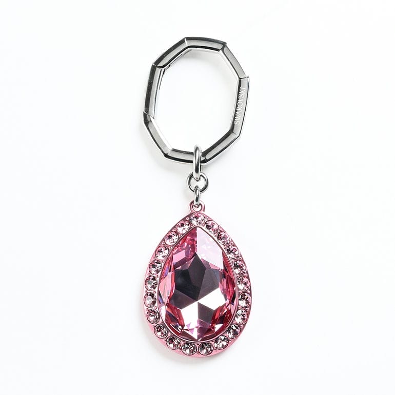 スワロフスキー SWAROVSKI キーリング キーホルダー ペアカット