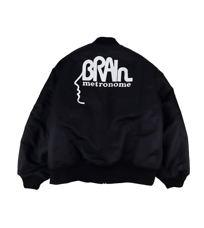 23AW】 UNDERCOVER アンダーカバー NyツイルダブルZIPMA-1 BRAIN