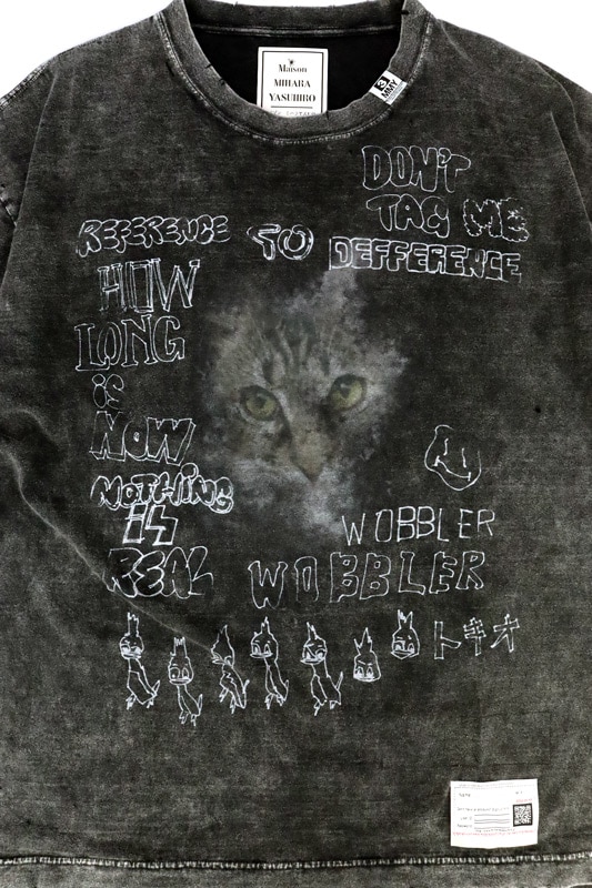 24AW】Maison MIHARA YASUHIRO メゾン ミハラヤスヒロ Distressed Cat