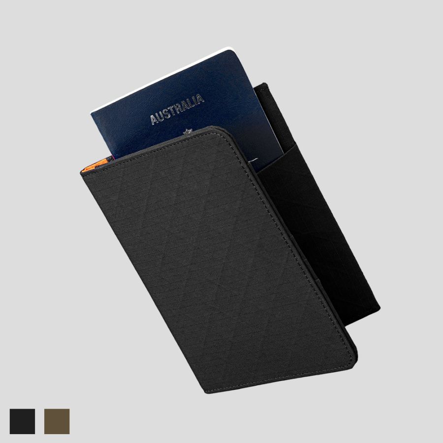ARK BIFOLD PASSPORT WALLET AXOGRID | ACCESSORIES | 【公式】ALPAKA