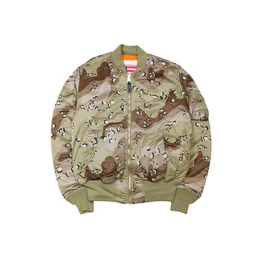ALPHA BLOOD CHIT MA-1 JKT(MJM21300C1/CHOCOLATE CHIP CAMO) | Brand