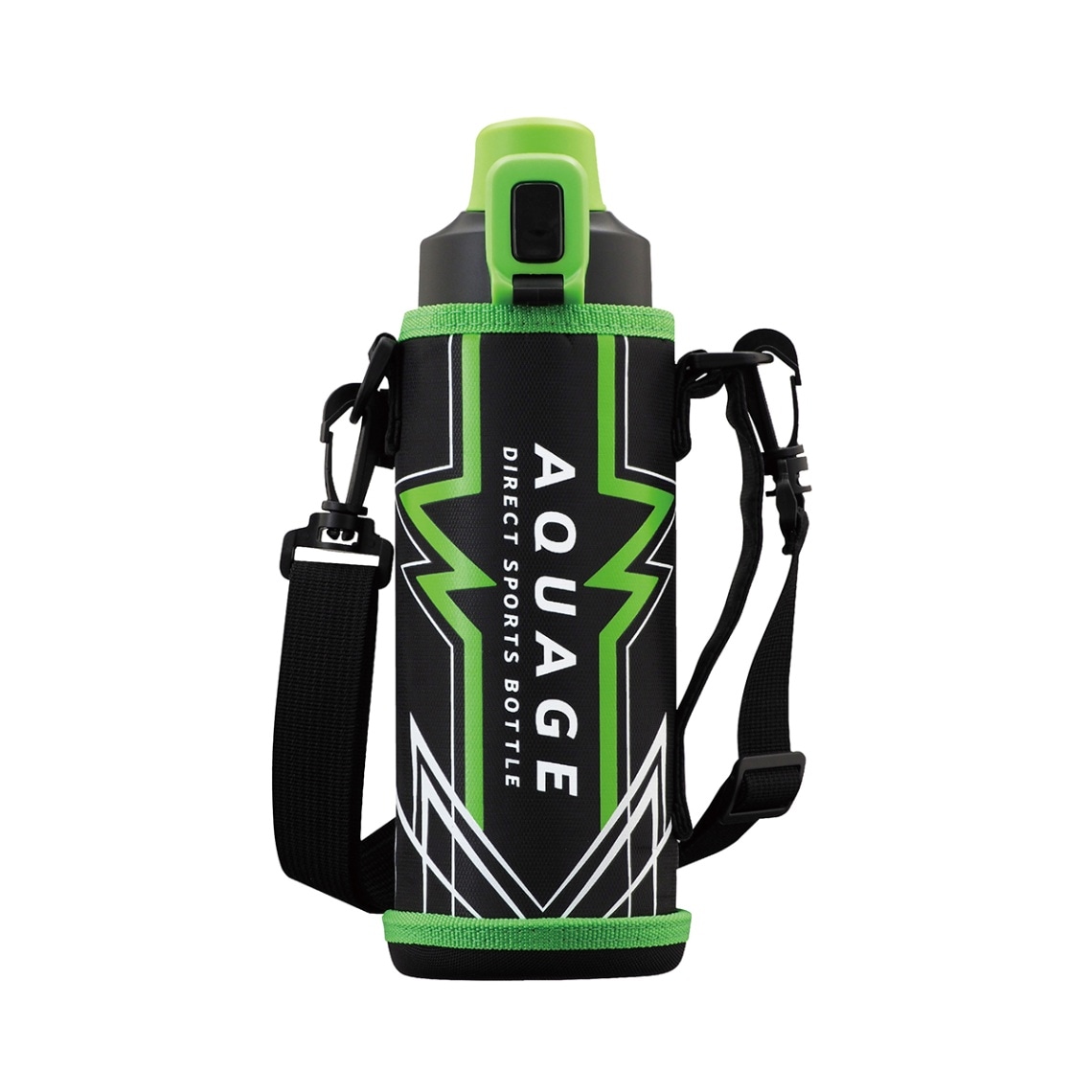 AQUAGE（アクアージュ）ダイレクトスポーツボトル 軽量 直飲み ポーチ