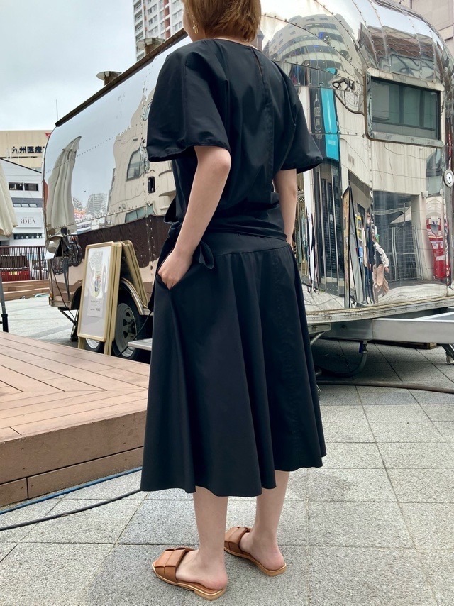 NO21 カシクール風 ワンピース サマードレス PINK/BLACK 24SW-H121