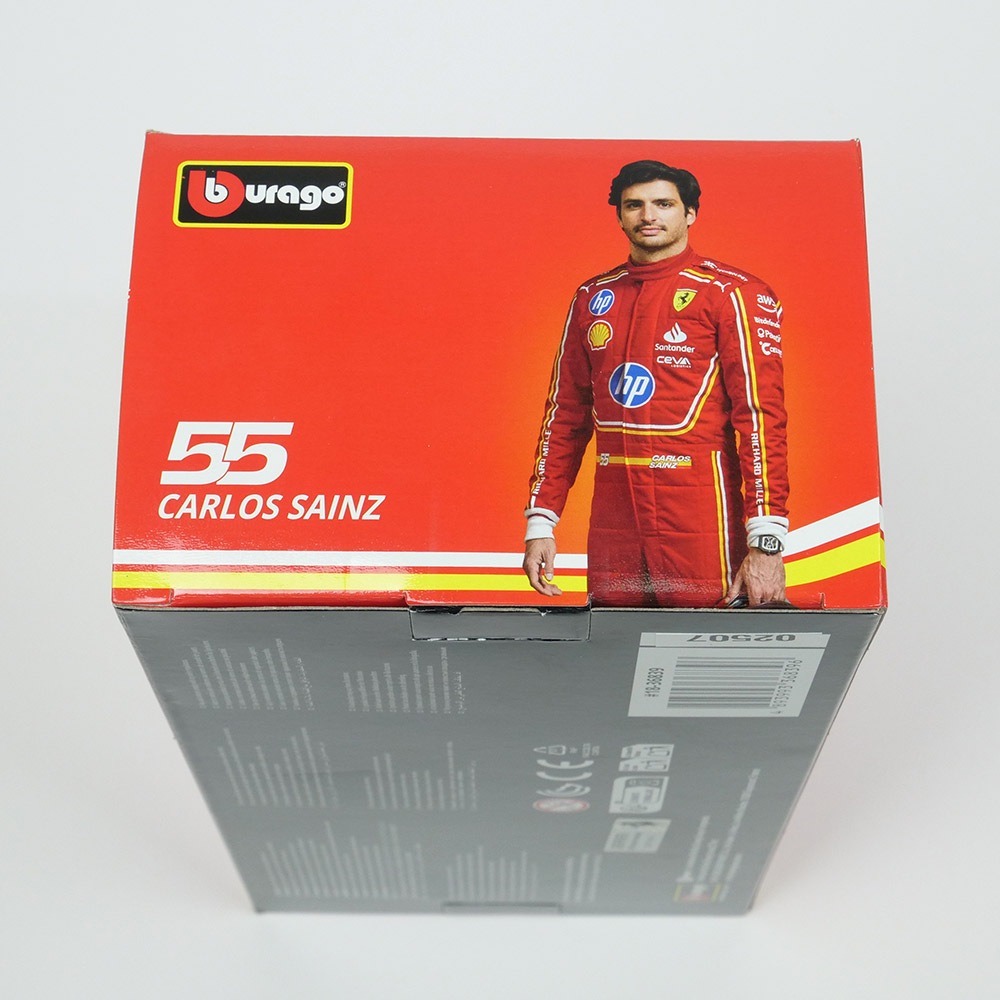 BBURAGO 1/43スケール フェラーリ SF24 ルクレール &サインツ F1 2024