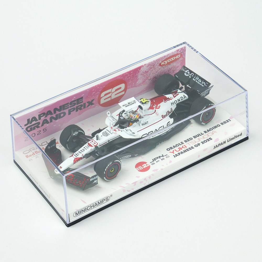 MINICHAMPS 1/43スケール オラクル レッド ブル レーシング RB21 角田