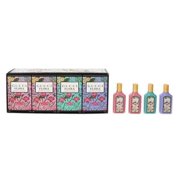 フローラ バイ グッチ ミニ香水セット 5ml×4 GUCCI FLORA BY GUCCI EAU