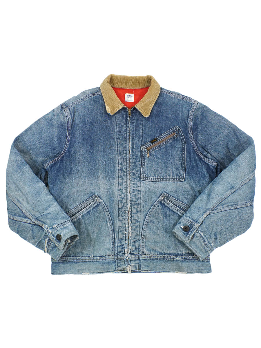 60's～ Lee 191-LB キルティングライナー デニムジャケット 味あり良