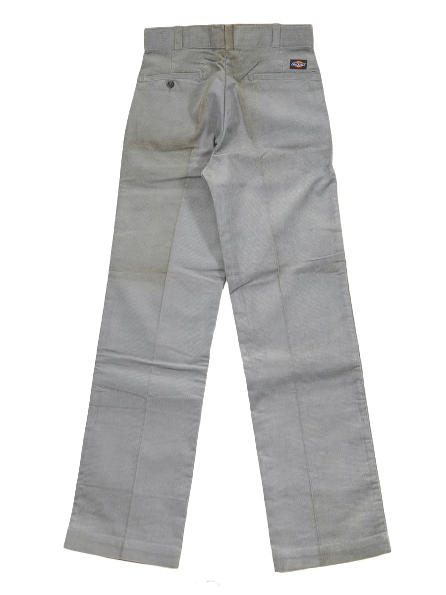 90's Dickies コーデュロイパンツ グレー 表記(32x34) USA製 DEAD