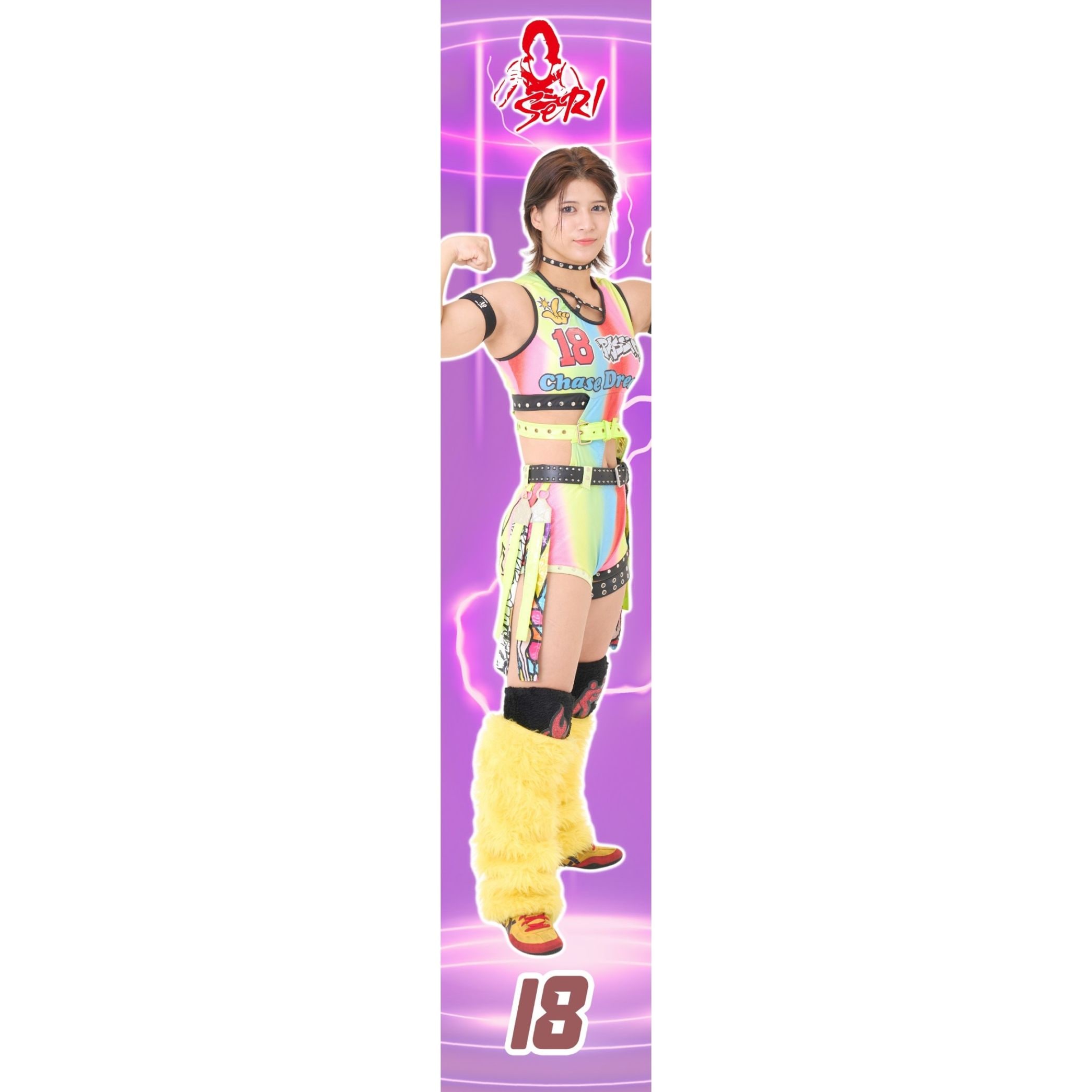 山岡聖怜 #18 マリーゴールド ポートレート 直筆サイン入り 2025