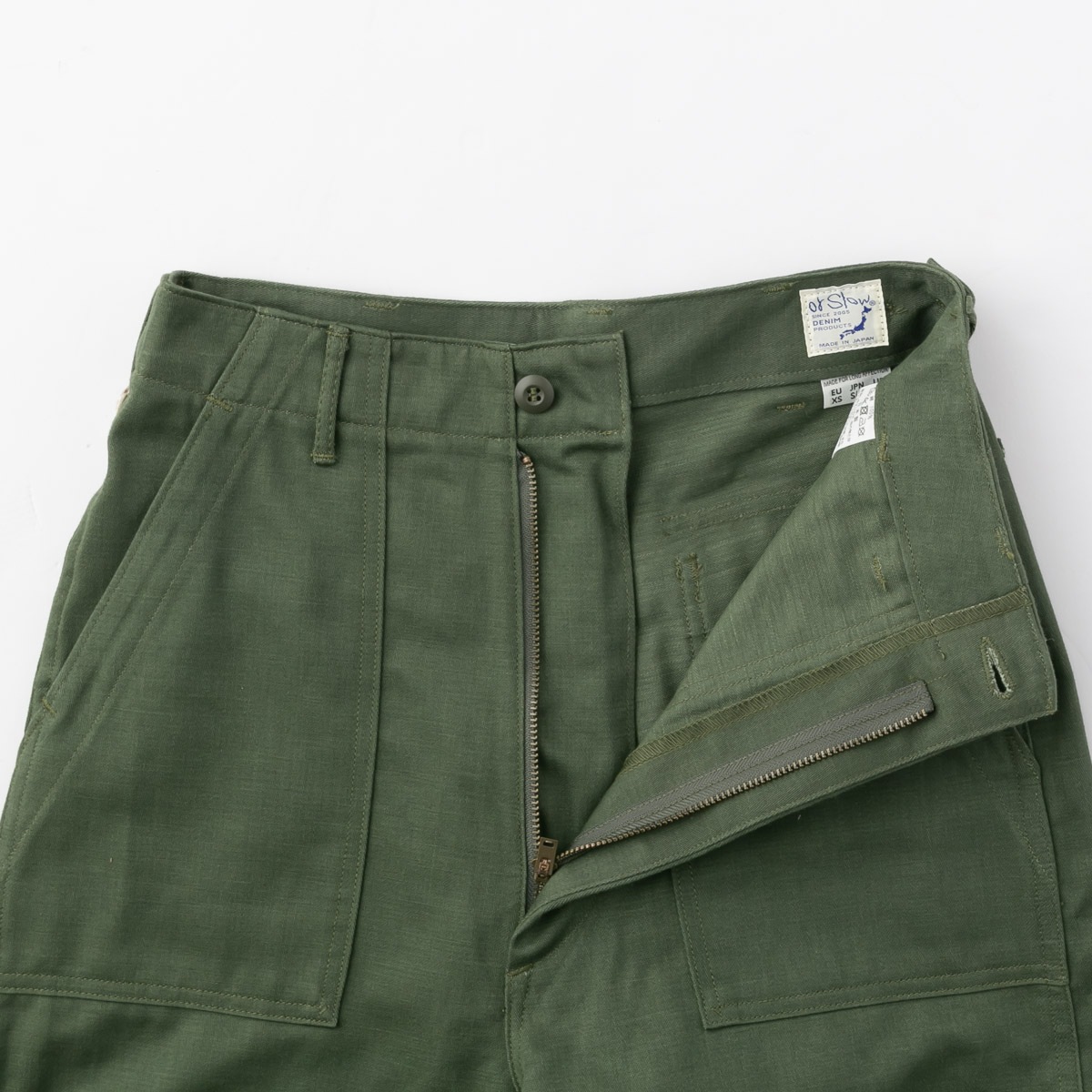 orSlow オアスロウ HIGH WEST FATIGUE PANTS ハイウエスト