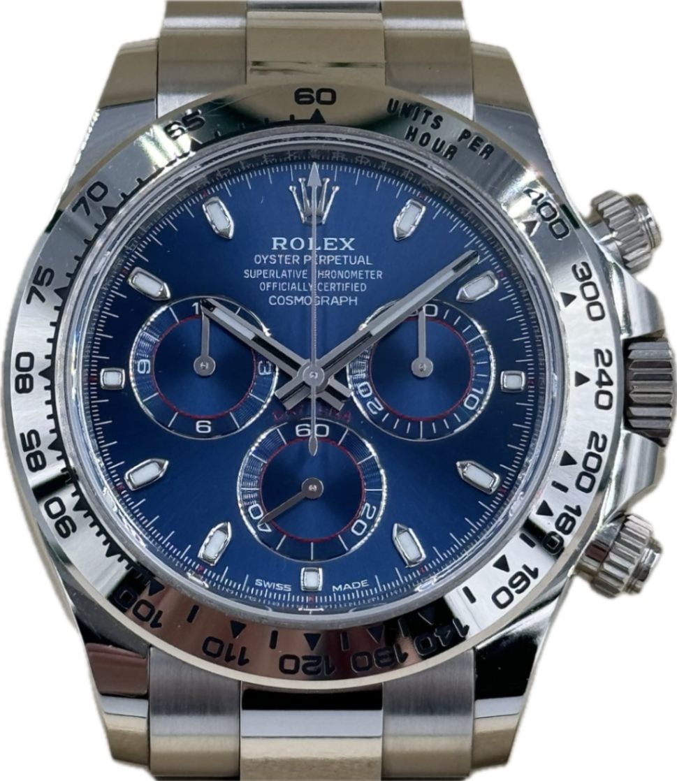 ROLEX(ロレックス)コスモグラフデイトナ 116509 ブルー WG 中古美品