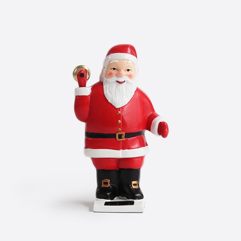 KIKKERLAND キッカーランド｜Solar Santa With Bell ソーラー サンタ