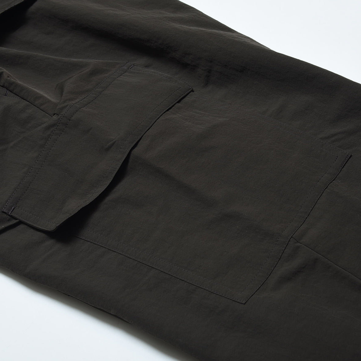 charbon / LIMONTA NYLON CARGO LONG PANTS BROWN