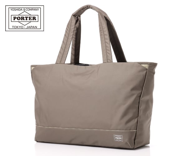 ポーター ムース トートバッグ(L) 751-29870 （カラー：グレージュ