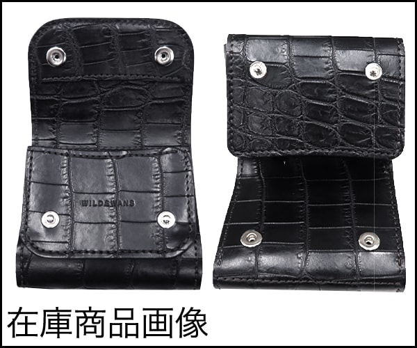 選べるノベルティ付】 ワイルドスワンズ クロコダイル ステラ ミニ財布