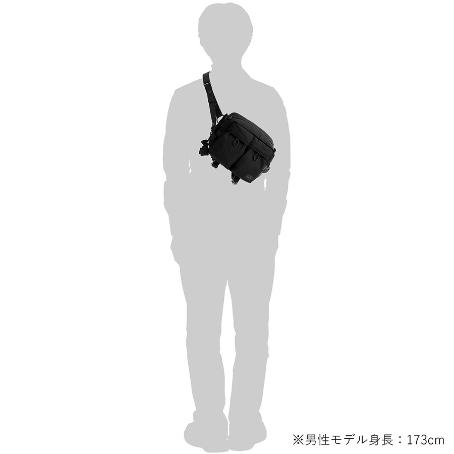 ポーター センシズ ショルダーパック 672-27803 （カラー：ブラック