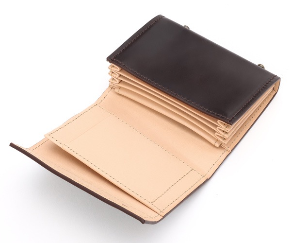 エムピウ m+ ミッレフォッリエ2 コードバン27 ミニ財布（カラー