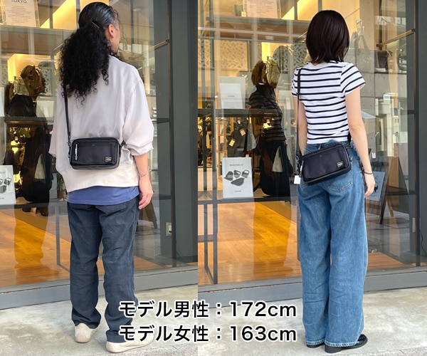 ポーター ヒート ショルダーバッグ 703-06975 （カラー：ブラック