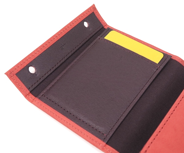 エムピウ m+ ミッレフォッリエ 2P25 ミニ財布 （カラー：ロゼ） mf2p25