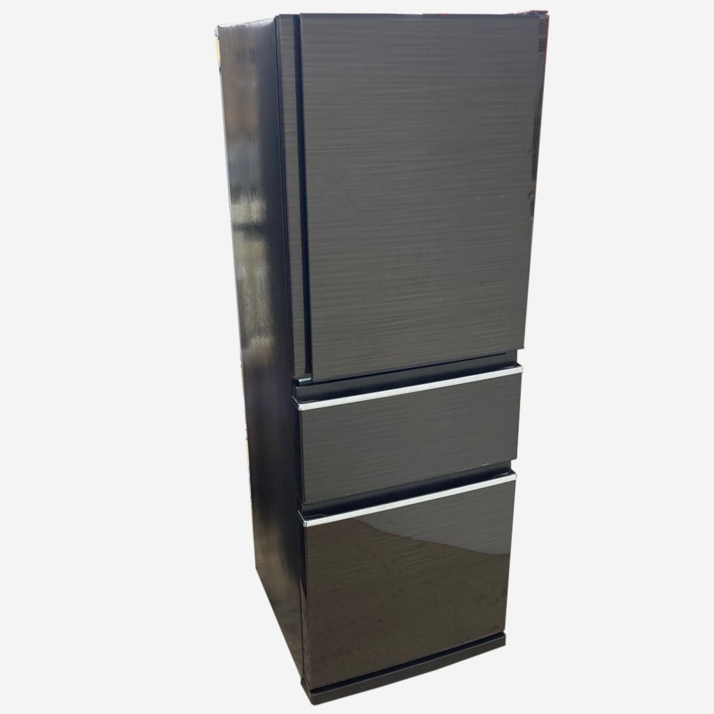 中古近郊送料格安 三菱 330L 3ドア冷蔵庫 MR-CX33C-BR 2018年製