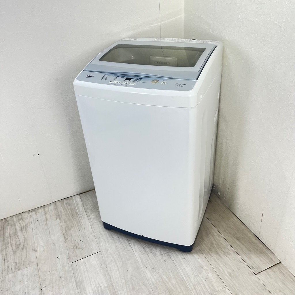 最終値下げ】AQUA洗濯機 AQW-S6N(W) 6kg 2023年式 最終値下げ】AQUA