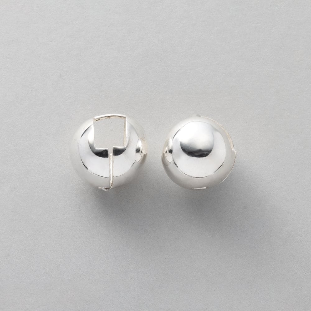 ゆうパケット】シルバー925 ピアス フープピアス 金属アレルギー