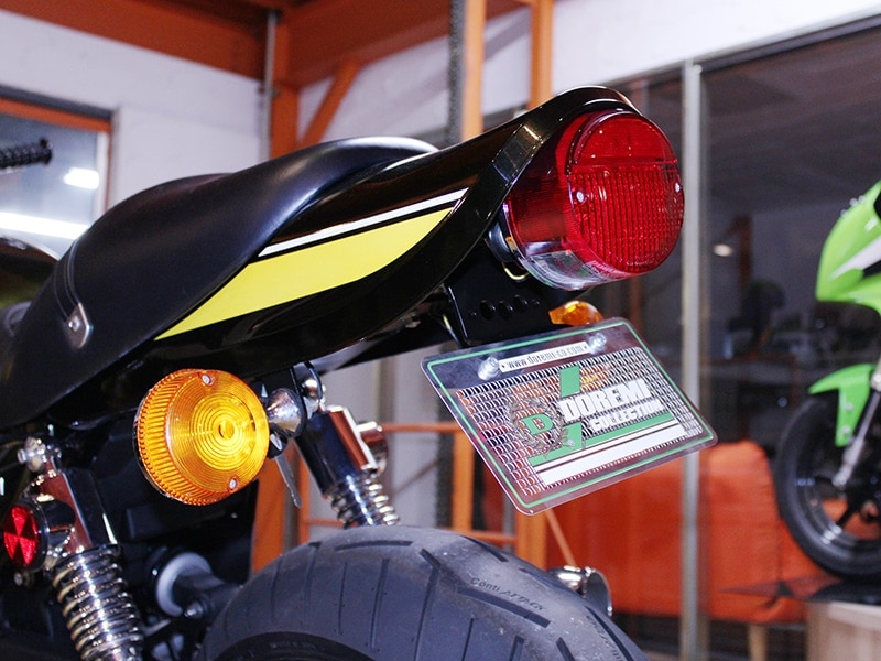 フェンダーレスKit Z1ウインカー/Z1テールランプ仕様 ナンバー新基準
