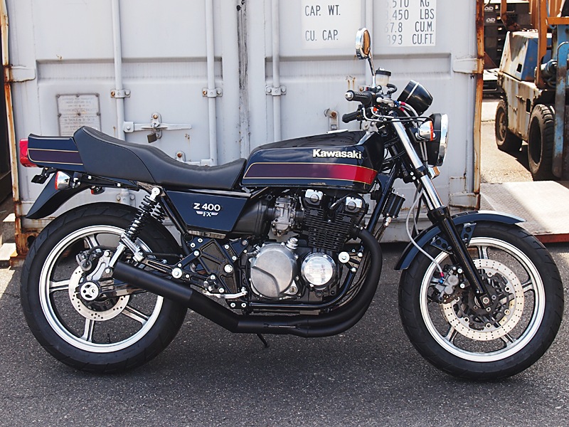 ゼファー400χ FXタイプタンクセット(E4ブルー)後期シート【納期はお