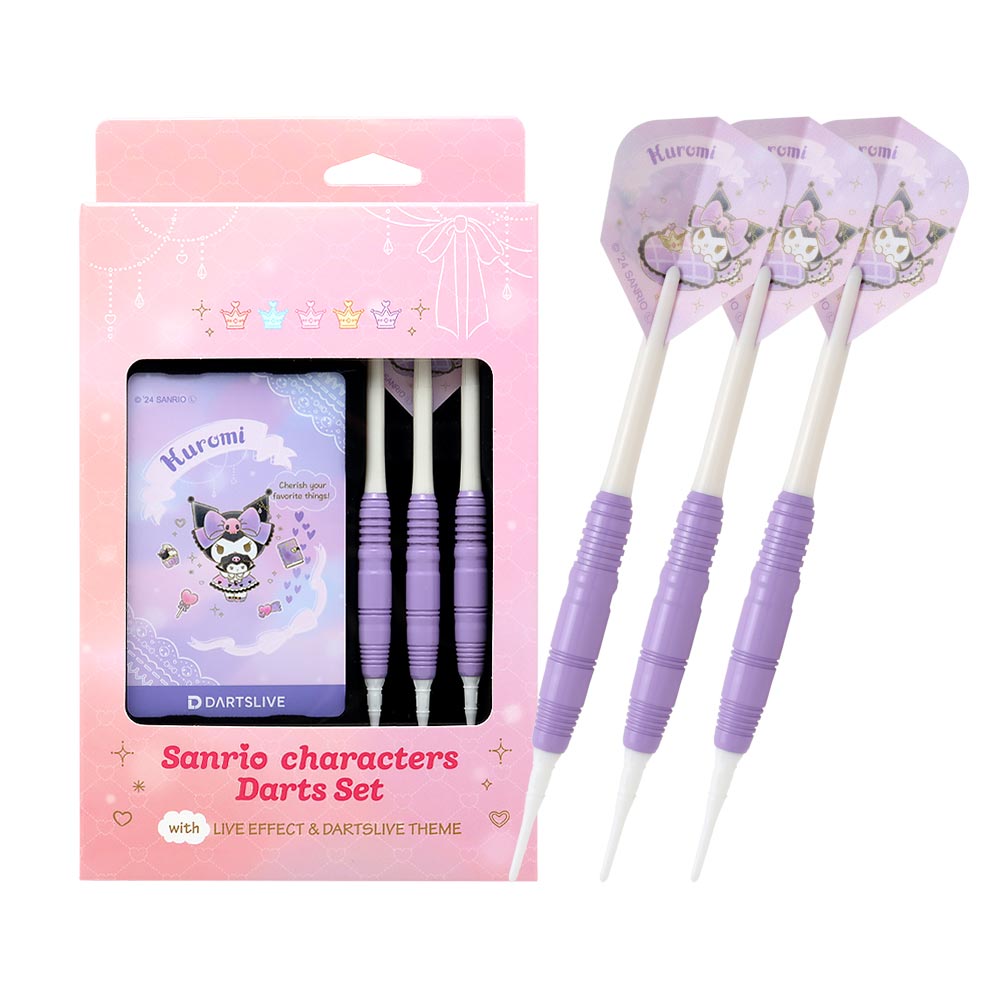 サンリオ　ダーツセット ダーツライブカード ハローキティ　クロミ　ポムポムプリン ダーツセット Sanrio characters with DARTSLIVE CARD サンリオ