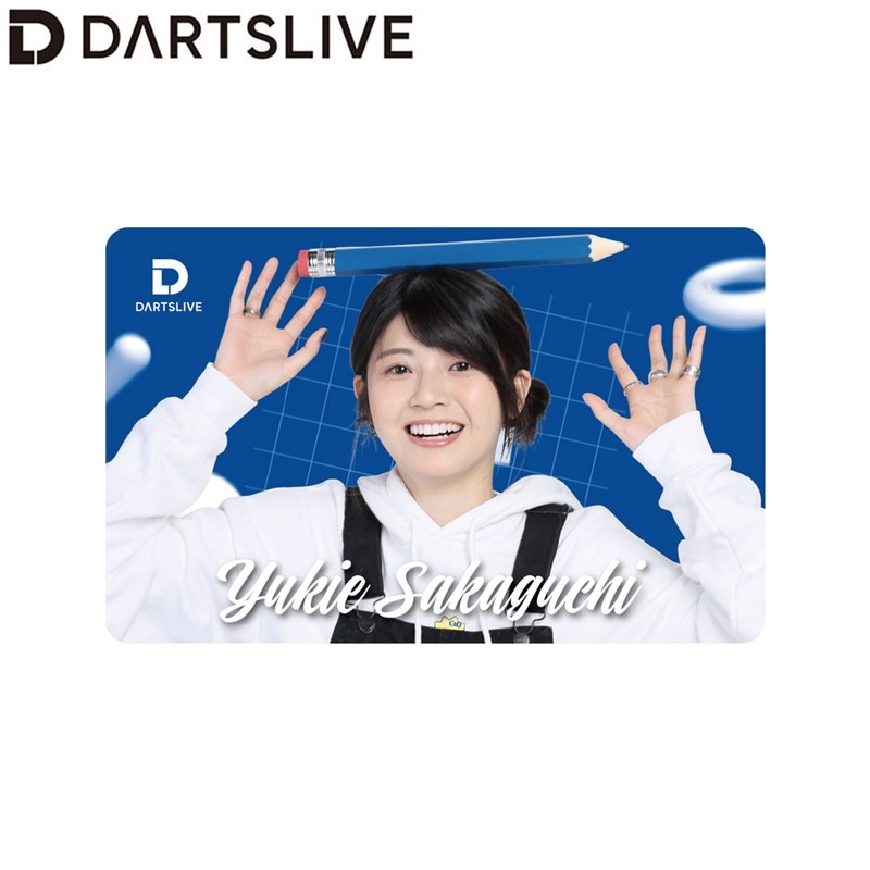 B*l様 ダーツ　坂口優希恵プログッズ アクセサリ > ダーツライブカード > DARTSLIVE PLAYER GOODS第五弾