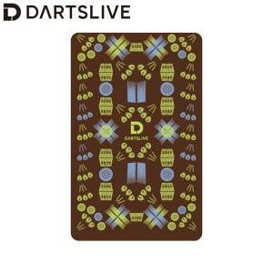 限定100枚　川名　ダーツライブ　カード ダーツ DARTSLIVE CARD ライブカード デザイン 花 葉 ハイビスカス