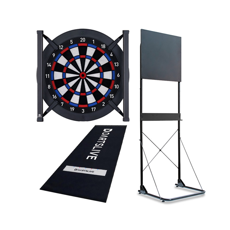 DARTSLIVE ダーツボードスタンド 黒 ダーツボード > ボード/スタンドセット品 > 【セット商品】DARTSLIVE