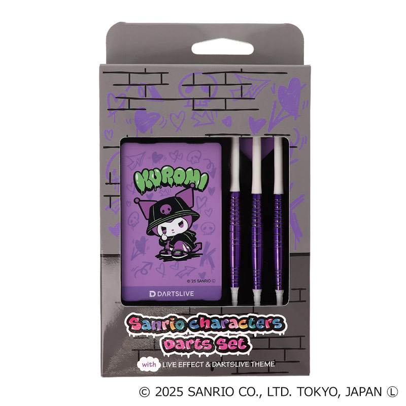 サンリオキャラクター ダーツセット クロミちゃん おひとり様1点まで】サンリオ ダーツセット2025 クロミ Sanrio Sanrio