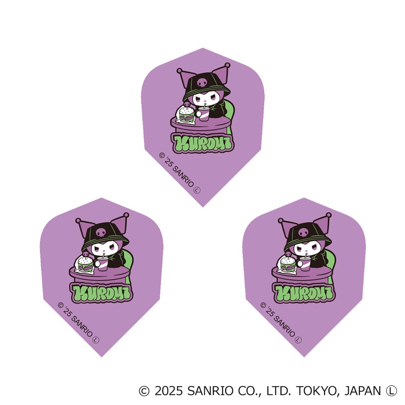 店舗限定 サンリオコラボ ダーツセット 【クロミ】 ダーツハイブ店舗限定】サンリオキャラクターズキャラクターダーツ