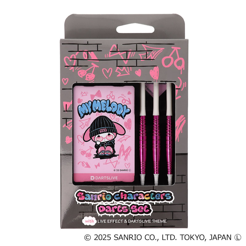 サンリオキャラクター ダーツセット Sanrio characters ダーツセット with DARTSLIVE CARD【Solid&Cool
