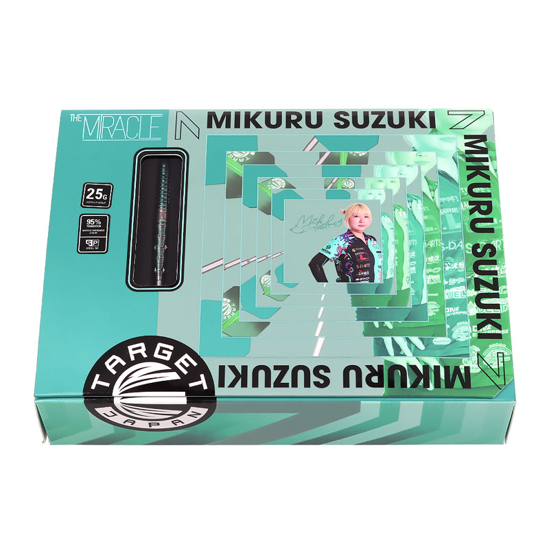 鈴木未来 ミラクルG7Sダーツ限定版 楽天市場】TARGET THE MIRACLE G7 95% SWISS POINT STEEL TIP 鈴木
