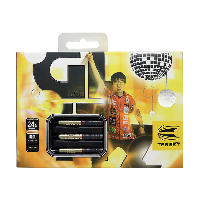 TARGET GLITZ G2 スティール SWISS POINT 有原竜太選手 TARGET GLITZ G2 スティール SWISS POINT 有原竜太選手 - メルカリ