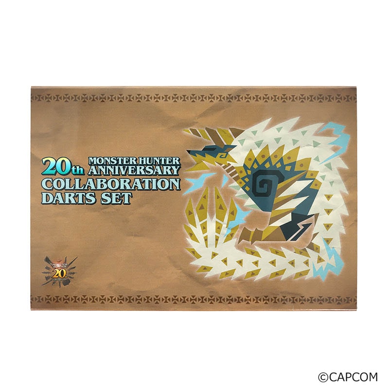 モンスターハンター 20周年記念 ダーツセット ジンオウガ 未開封品 イーカプコン |MONSTER HUNTER 20th ANNIVERSARY COLLABORATION DARTS