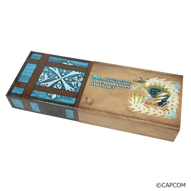モンスターハンター 20周年記念 ダーツセット イーカプコン |MONSTER HUNTER 20th ANNIVERSARY COLLABORATION DARTS
