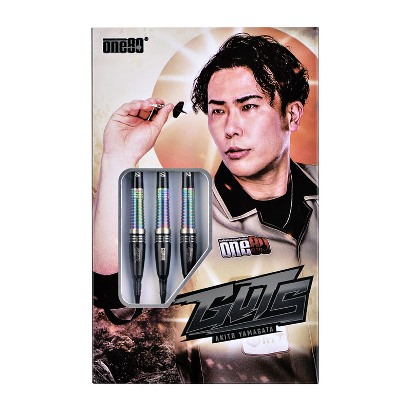 【未開封】山形明人ダーツ GUTS One80　Limited edition ダーツ > ハードダーツ > ブランド【ワ行】 > ワンエイティ > One80