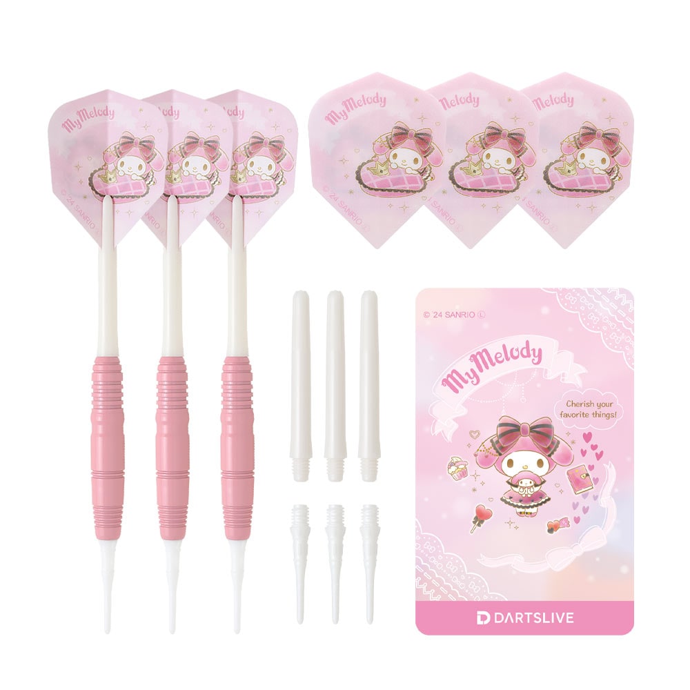 Sanrio characters ダーツセット　マイメロディ 全国送料無料】Sanrio characters ダーツセット with DARTSLIVE CARD