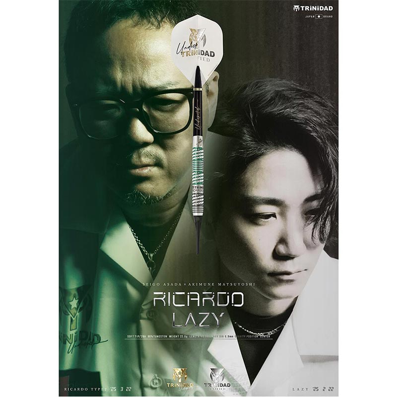 TRiNiDAD RICARDO LAZY 浅田斉吾 × 松吉輝宗 選手コラボ TRiNiDAD RICARDO LAZY 浅田斉吾 × 松吉輝宗 選手コラボ トリニダード
