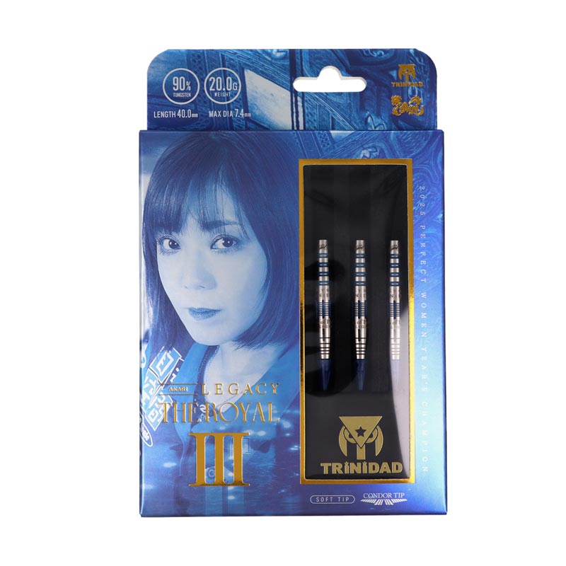 タ*マ様 ザ ロイヤル AKARI レガシー3 大城明香利モデル 2BA バレル【トリニダード×リュウダーツ】AKARI レガシー3 大城明香利