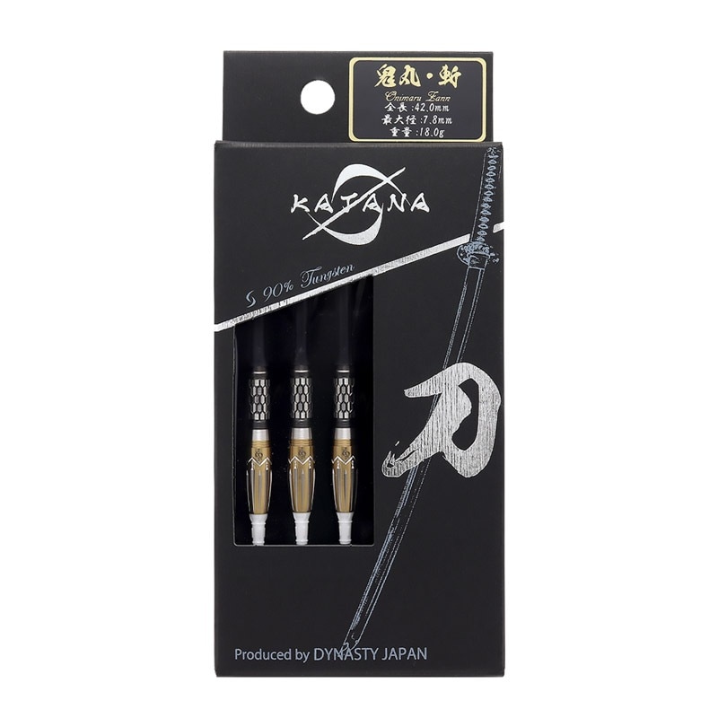 DYNASTY 名刀 鬼丸・斬 Blue Limited Edition ダイナスティー 鬼丸 斬 オニマルザン 2BA18g ダーツ バレル